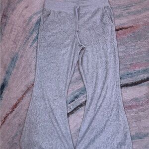 Aerie grey women’s flare sweatpants